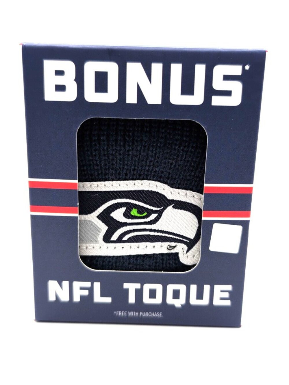 Seattle Seahawks Beanie Toque Hat Smirnoff NFL Bonus Swag New In Box